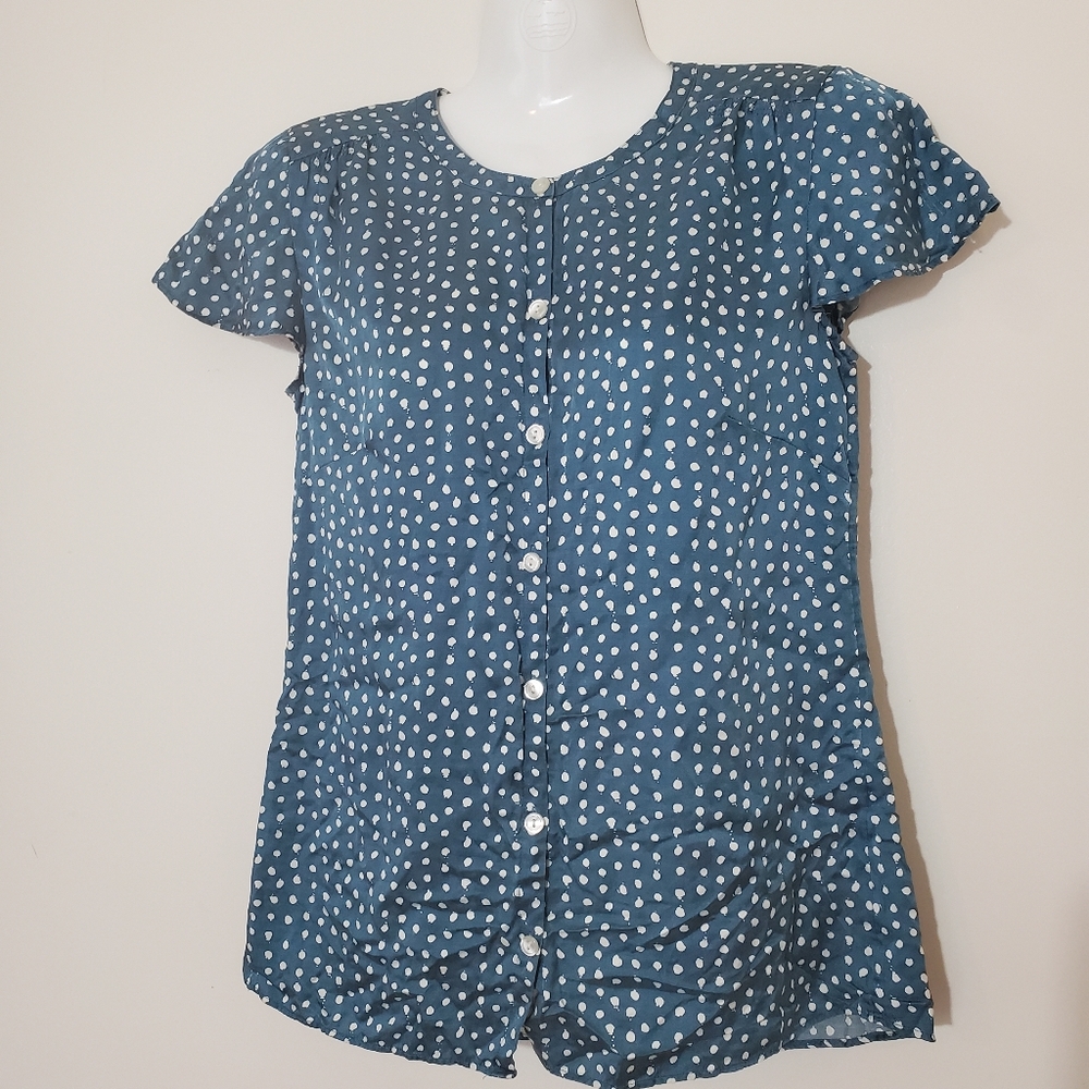 Banana Republic Silk Blend Top - Picture 1 of 7
